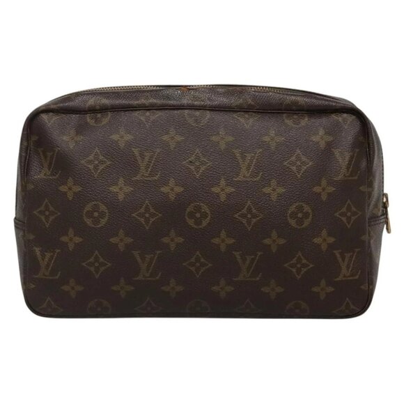 LOUIS VUITTON Monogram Trousse Toilette 28 Clutch Bag M47522 LV Auth gh598 - Picture 2 of 16